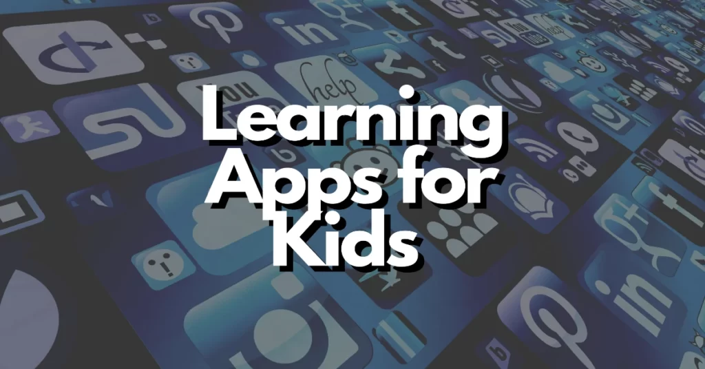 Free learning apps for kids